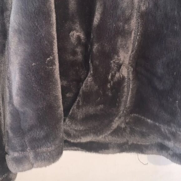32 Degrees Heat Faux Fur Jacket XL Gray Polyester Coat - Picture 5 of 9